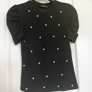 Short Sleeve Sweater Top